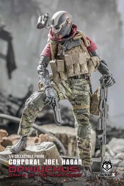 JX003 1/6 Corporal Joel Hagan Collectible Figure (Normal Version)