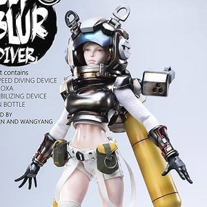 Coreplay 1/6 scale Deepblur PhaseDiver