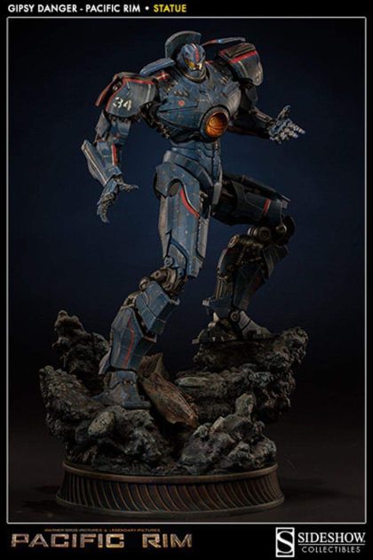 STATUE SIDESHOW GIPSY DANGER PACIFIC RIM 20 "