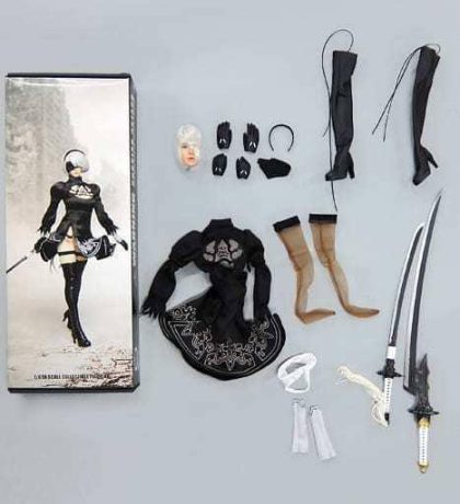 NIER Automata SET 1/6 ドールアクセサリー ～セクシー女性ロボットヘッド＆武器・衣装セット～