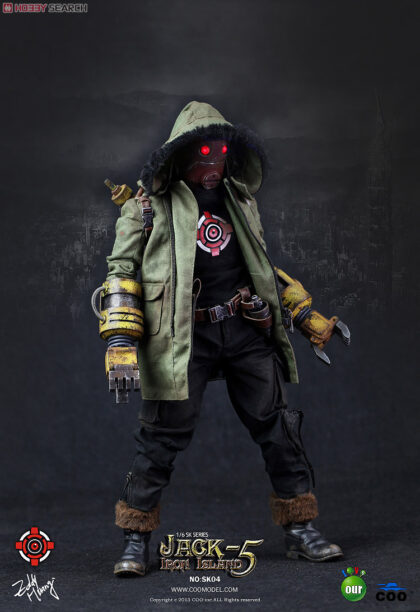 Coomodel 1/6 scale Series Iron Island Jack 5 Bucket Will