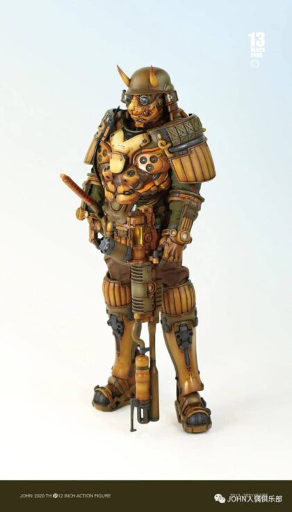 Black 13 park BLACK LABORARY SERIES HEAVY ARMOR SPECIAL ASSAULT COMBAT TROOPS – AKATORA SATO (TIGER)